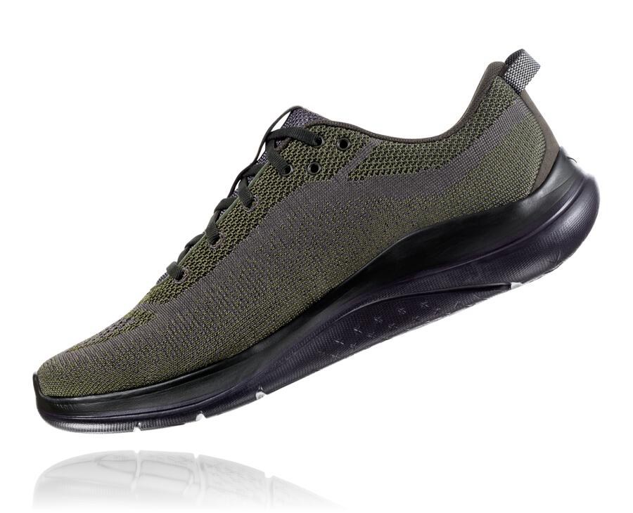 Hoka One One Tenisky Panske Hnede - Hupana Flow - 04362-BIRQ